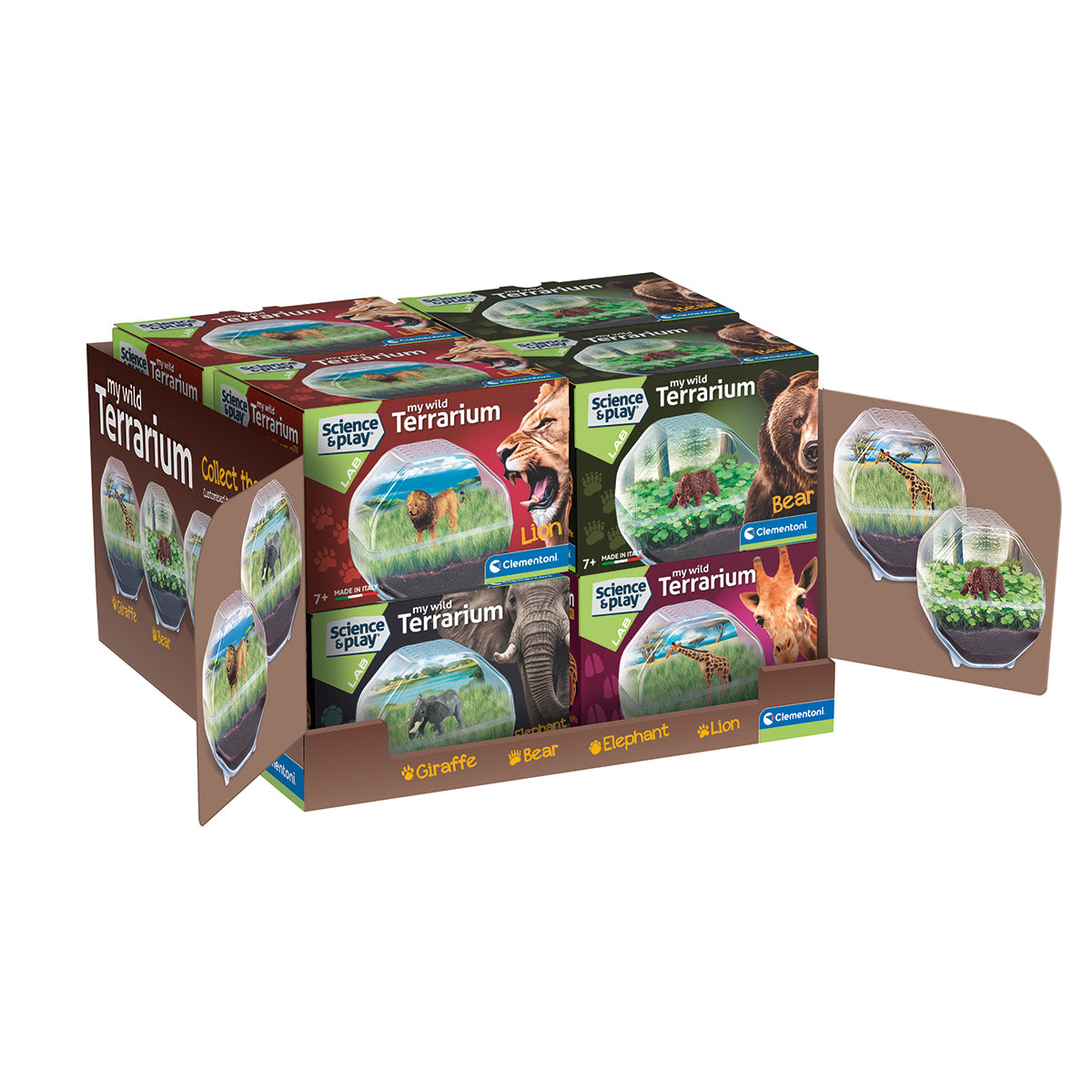 Clementoni Mini Terrarium assortiert DE Deutsch