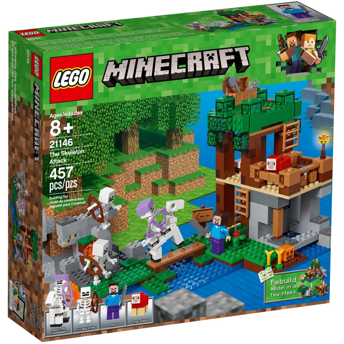 LEGO Minecraft Die Skelette kommen 21146