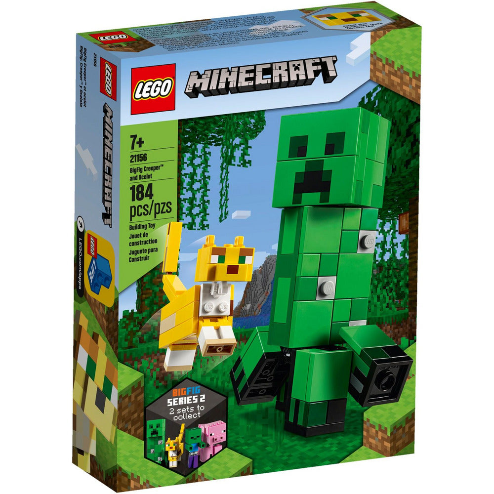 LEGO Minecraft BigFig Creeper & Ozelot 21156