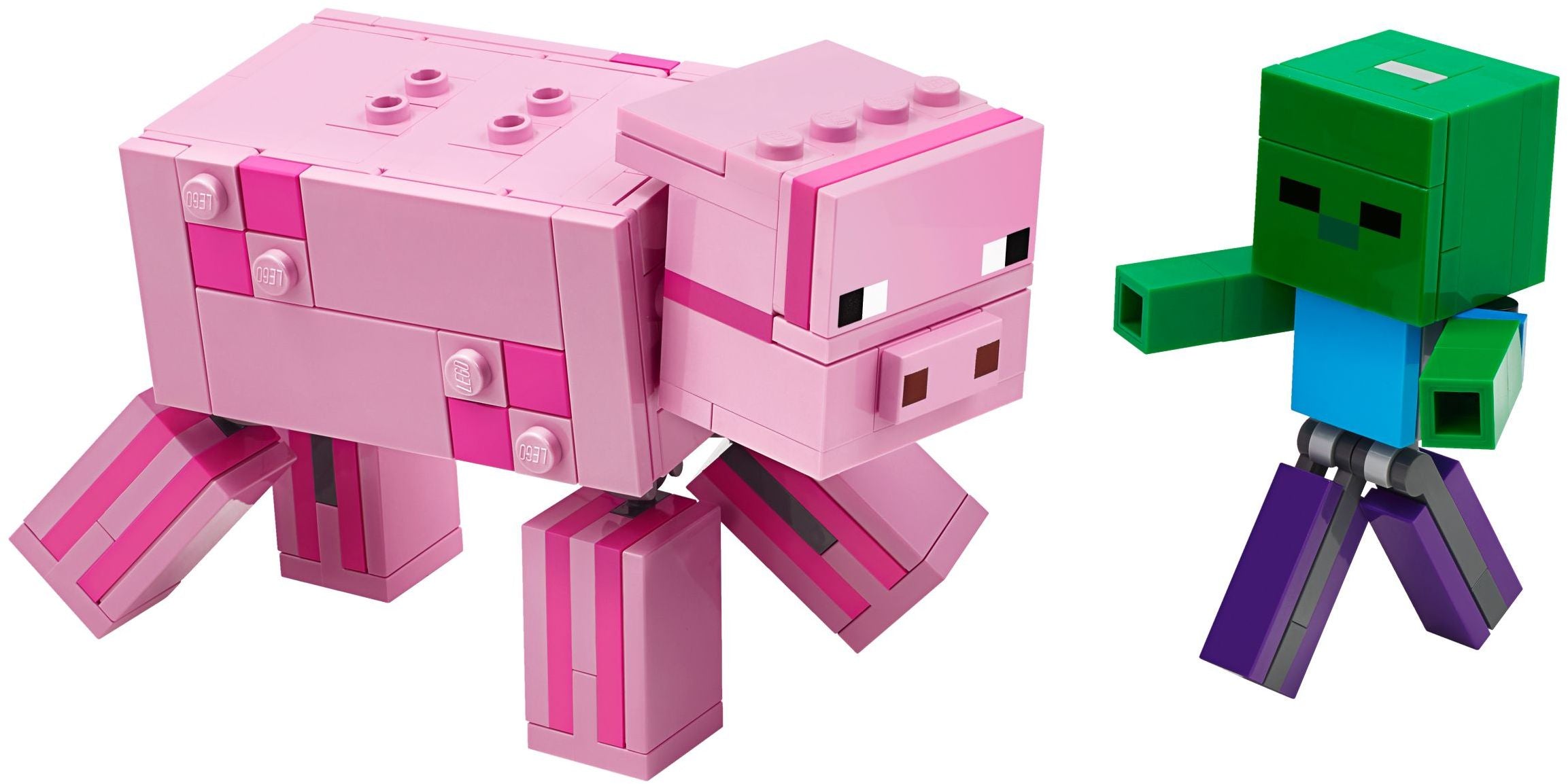 LEGO Minecraft BigFig Schwein und Zombiebaby 21157