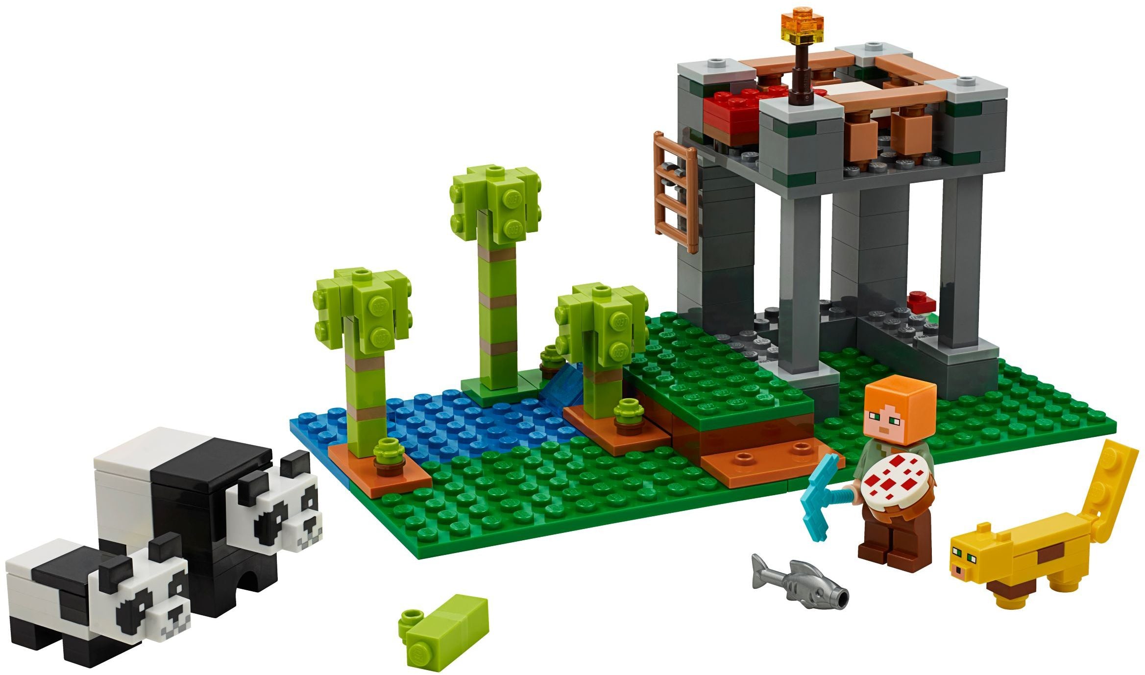 LEGO Minecraft Der Panda-Kindergarten 21158