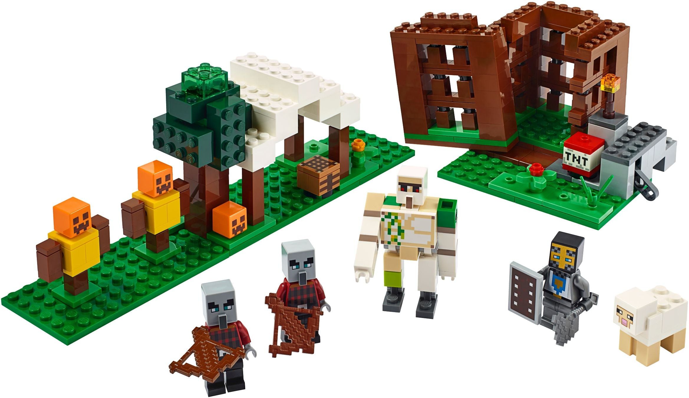 LEGO Minecraft Der Plünderer-Aussenposten 21159