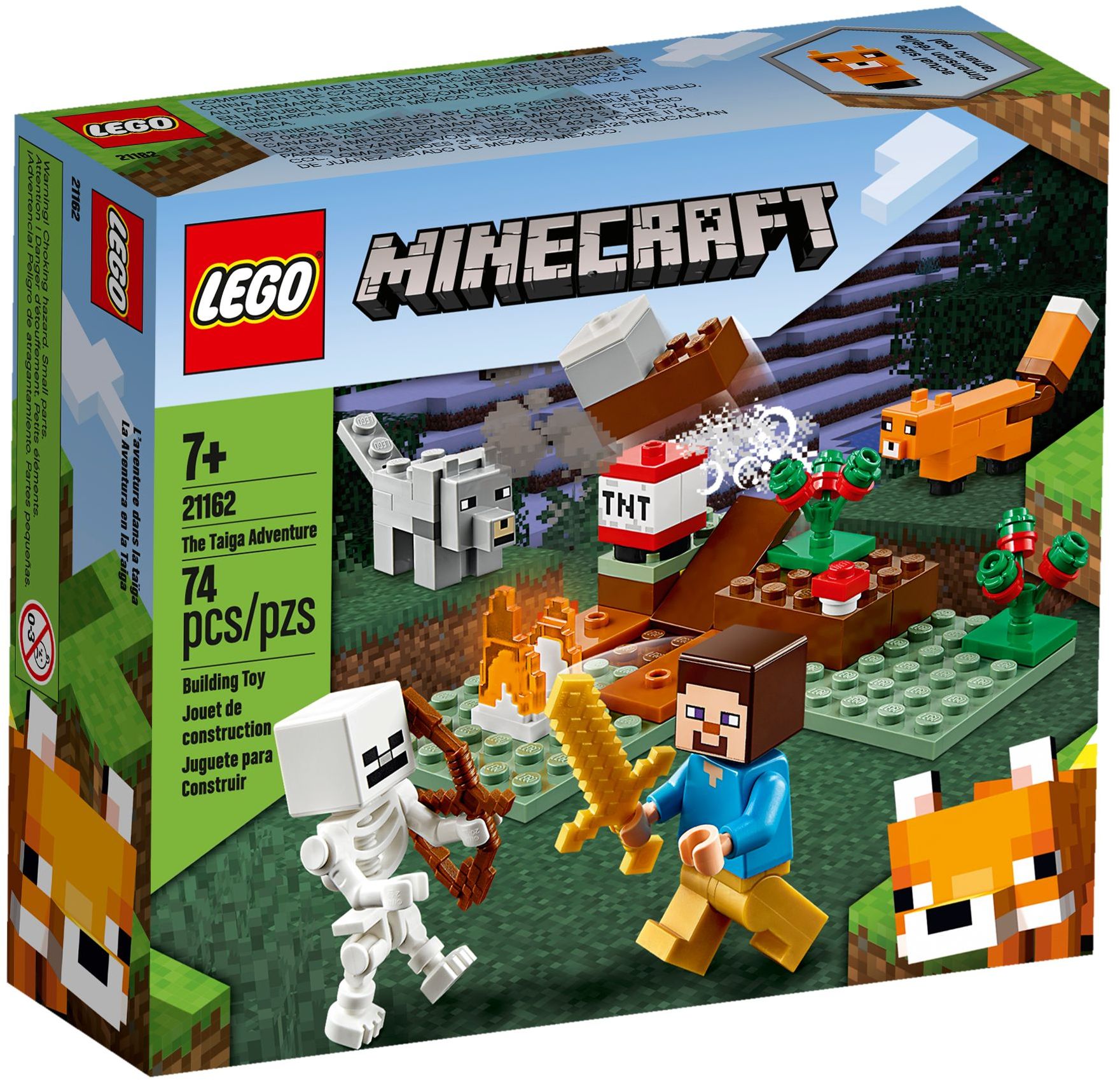 LEGO Minecraft Das Taiga-Abenteuer 21162