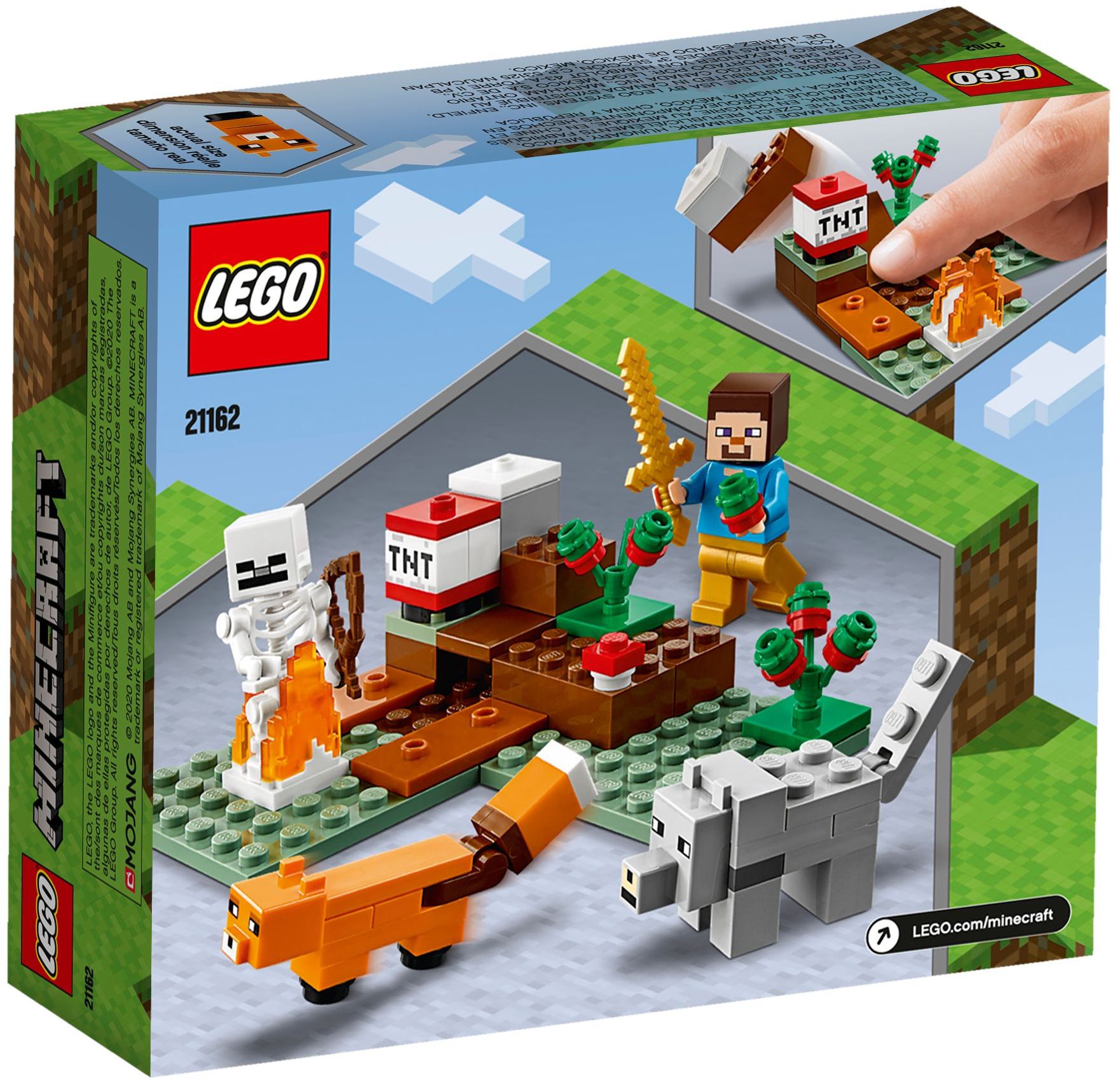 LEGO Minecraft Das Taiga-Abenteuer 21162