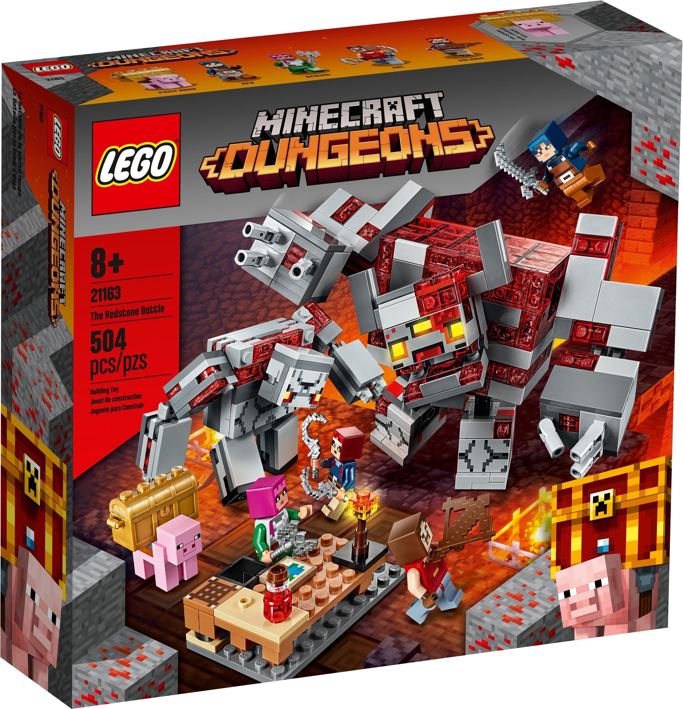 LEGO Minecraft Das Redstone-Kräftemessen 21163