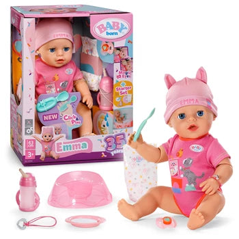 BABY born Emma Click & Play 43cm