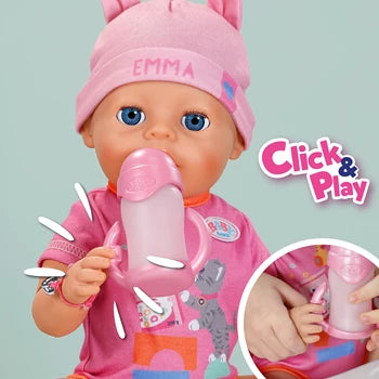 BABY born Emma Click & Play 43cm