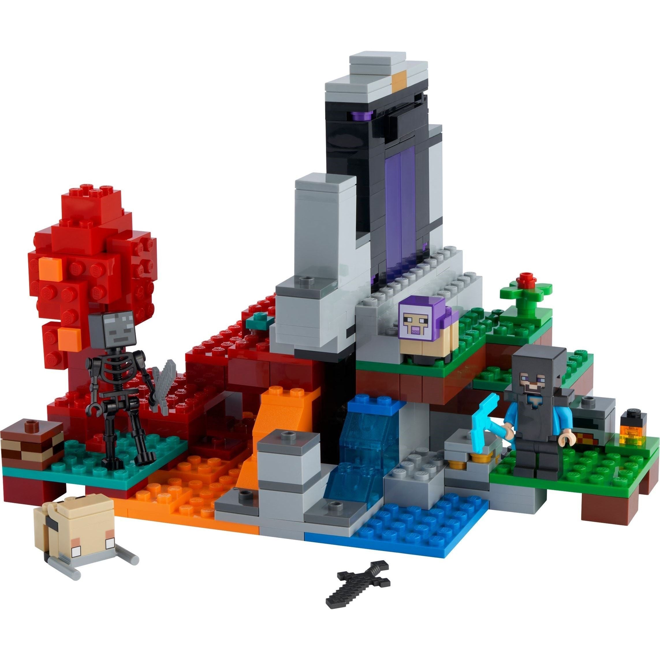 LEGO Minecraft Das zerstörte Portal 21172