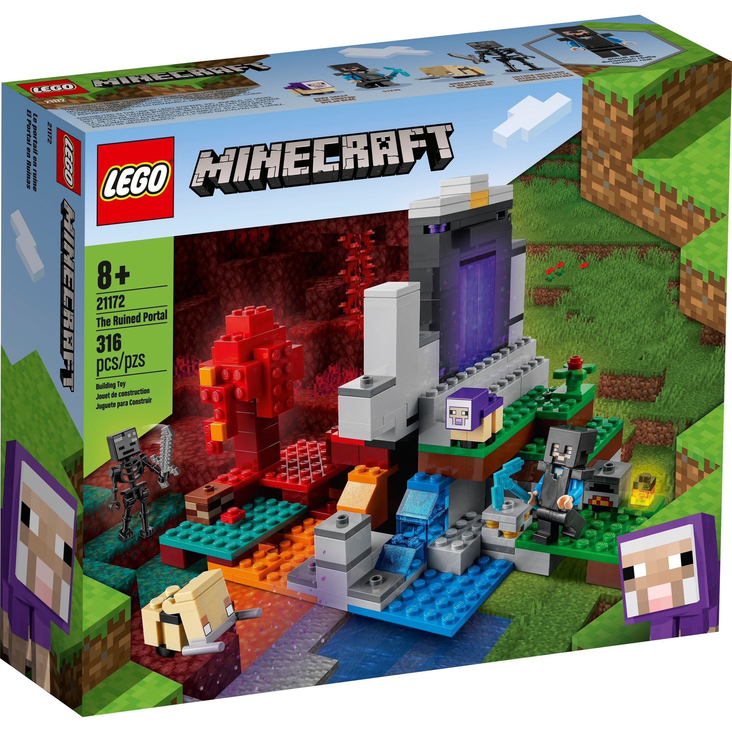 LEGO Minecraft Das zerstörte Portal 21172