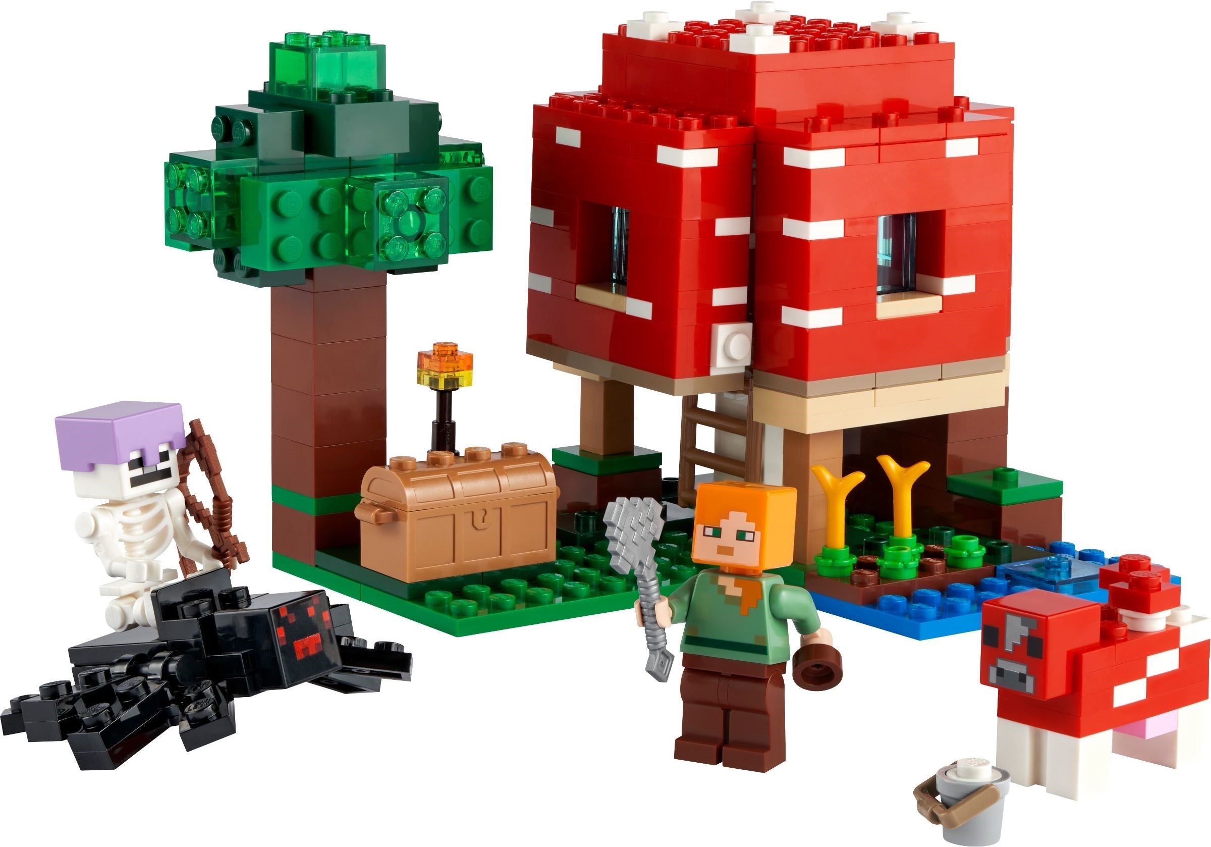 LEGO Minecraft Das Pilzhaus 21179
