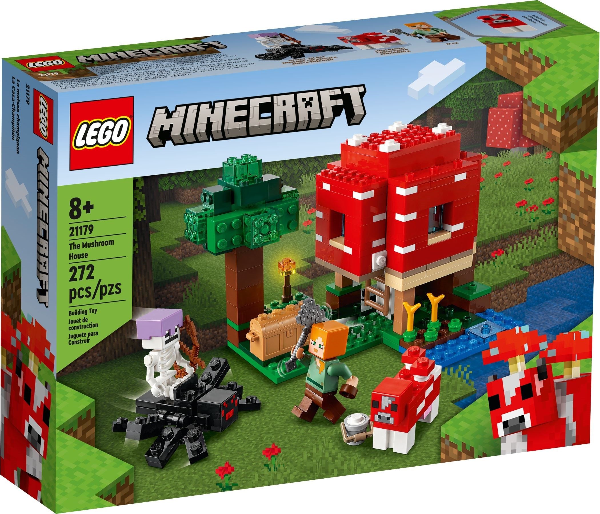LEGO Minecraft Das Pilzhaus 21179