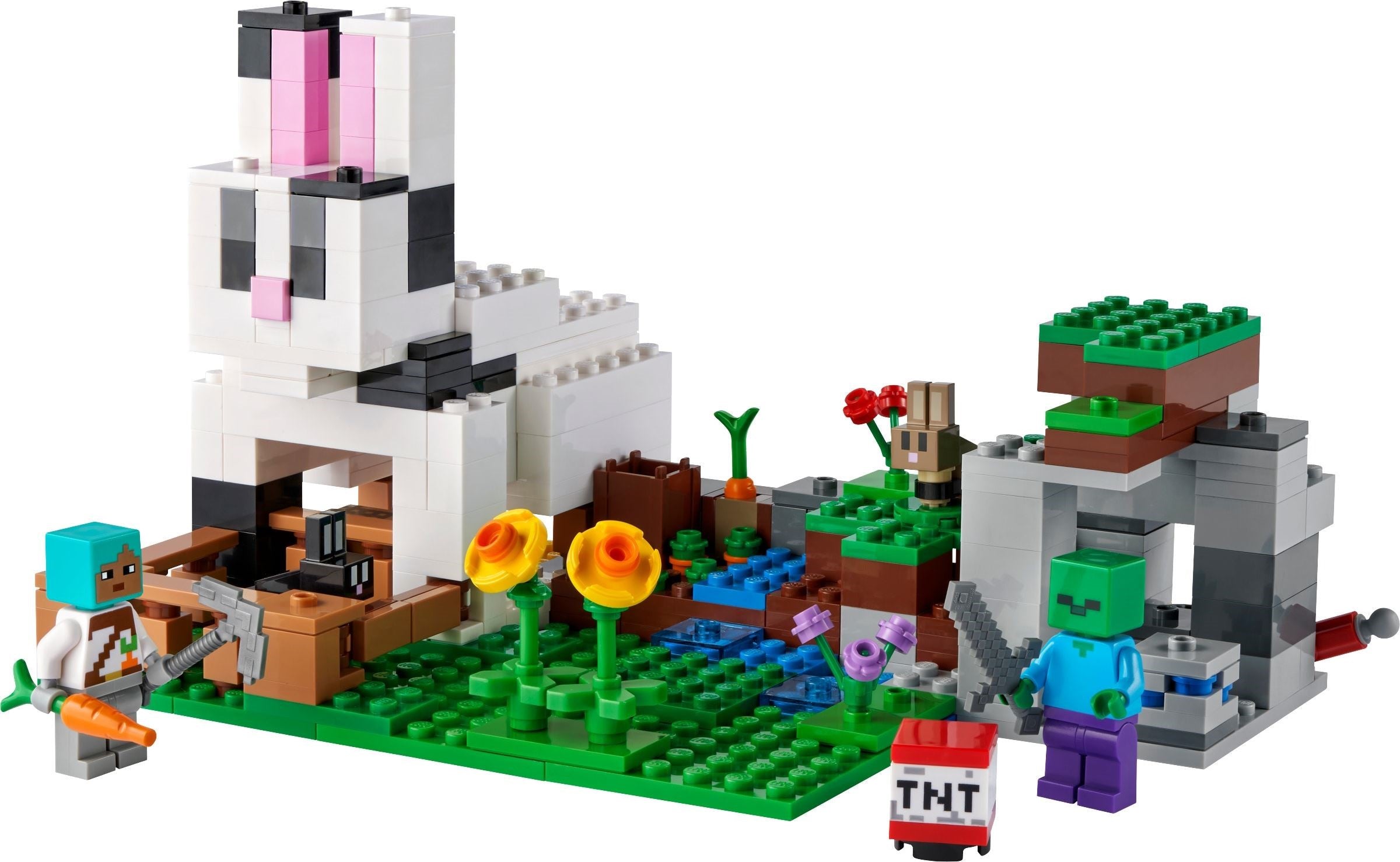 LEGO Minecraft Die Kaninchenranch 21181