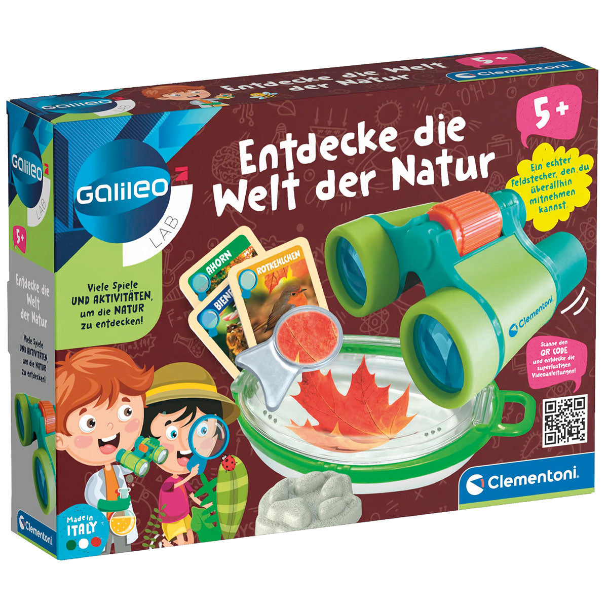 Clementoni Entdecke die Welt der Natur DE