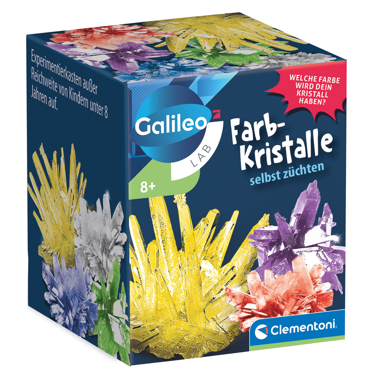 Clementoni Mini-Set - Farb-Kristalle selbst züchten