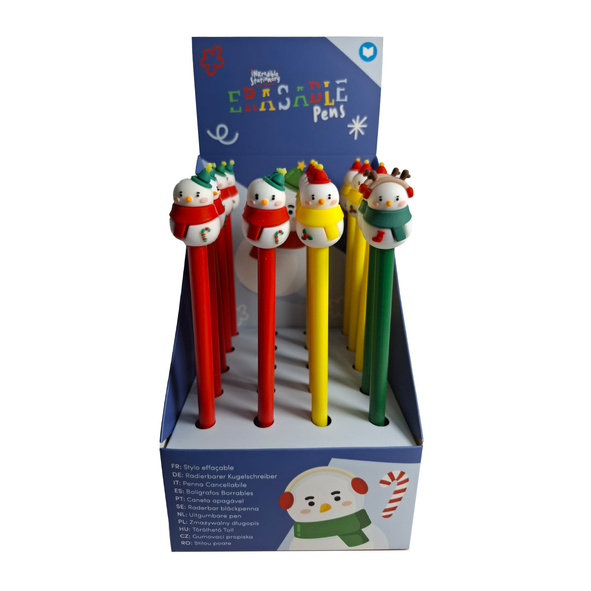 Sombo Stift mit Schneemann ass. Jingle Bunch