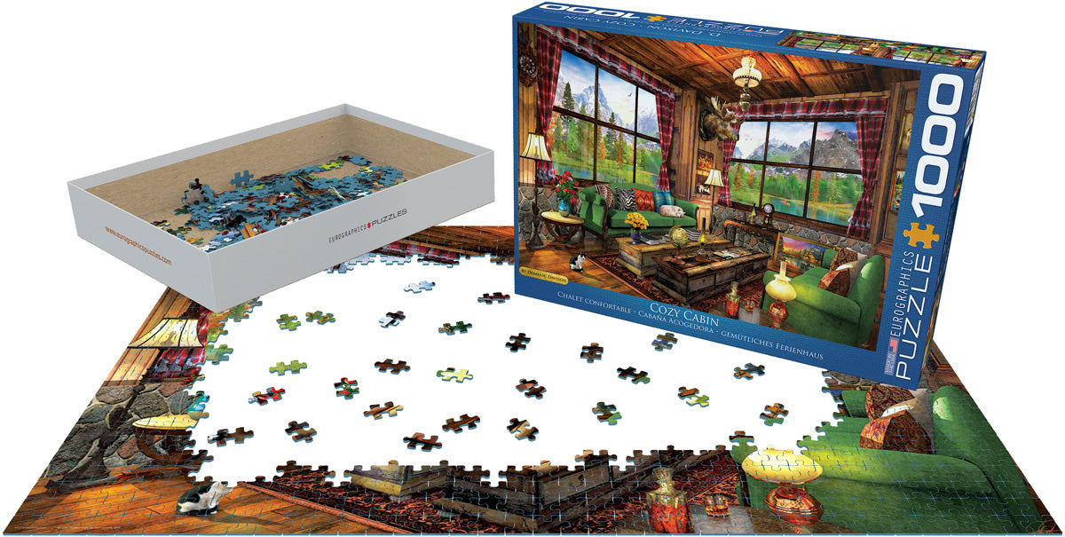 Puzzle - Gemütliche Hütte