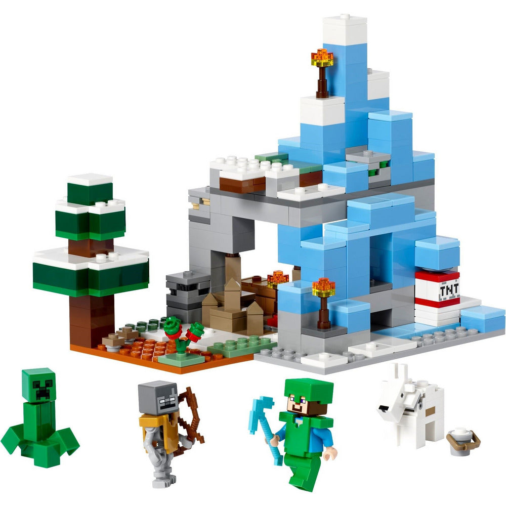 LEGO Minecraft Die Vereisten Gipfel 21243