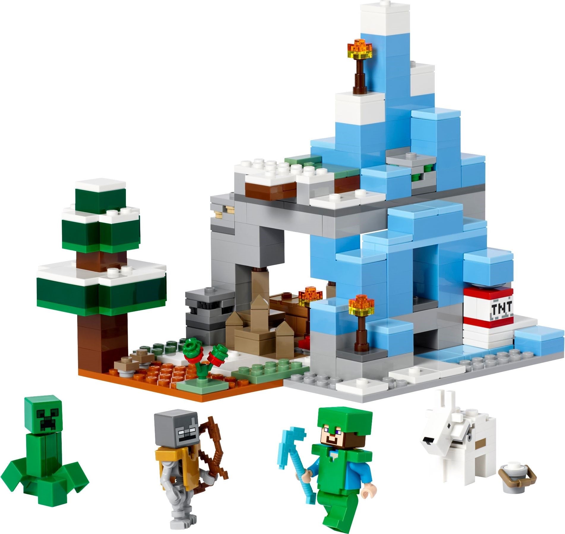 LEGO Minecraft Die Vereisten Gipfel 21243