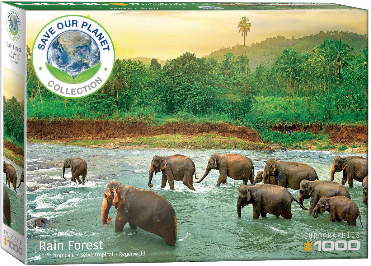 Puzzle - Save the Planet! Regenwald