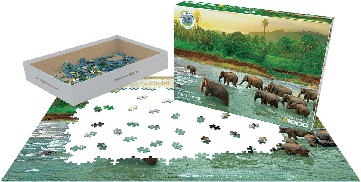 Puzzle - Save the Planet! Regenwald