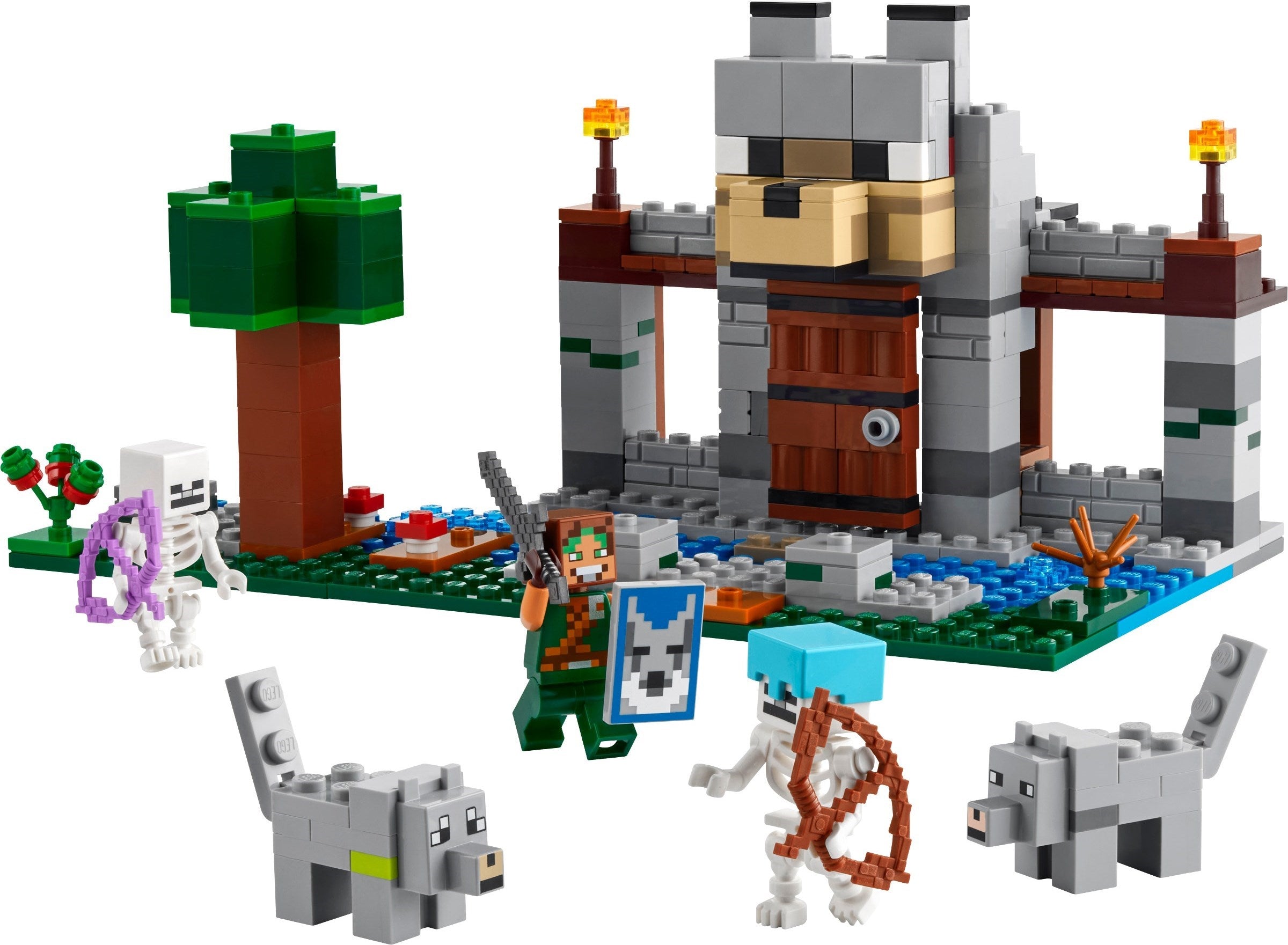 LEGO Minecraft Die Wolfsfestung 21261