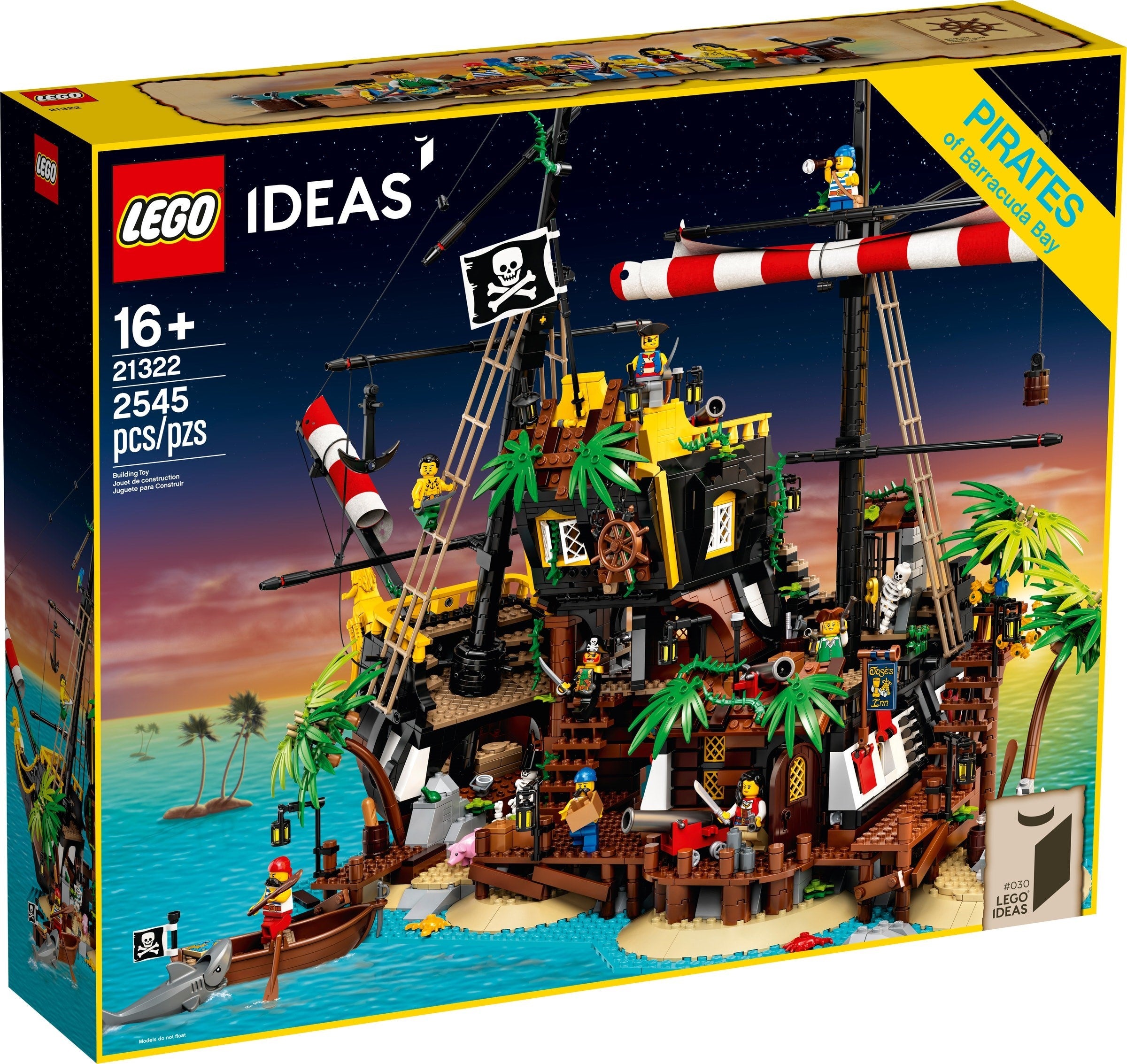 LEGO Ideas Piraten der Barracuda-Bucht 21322