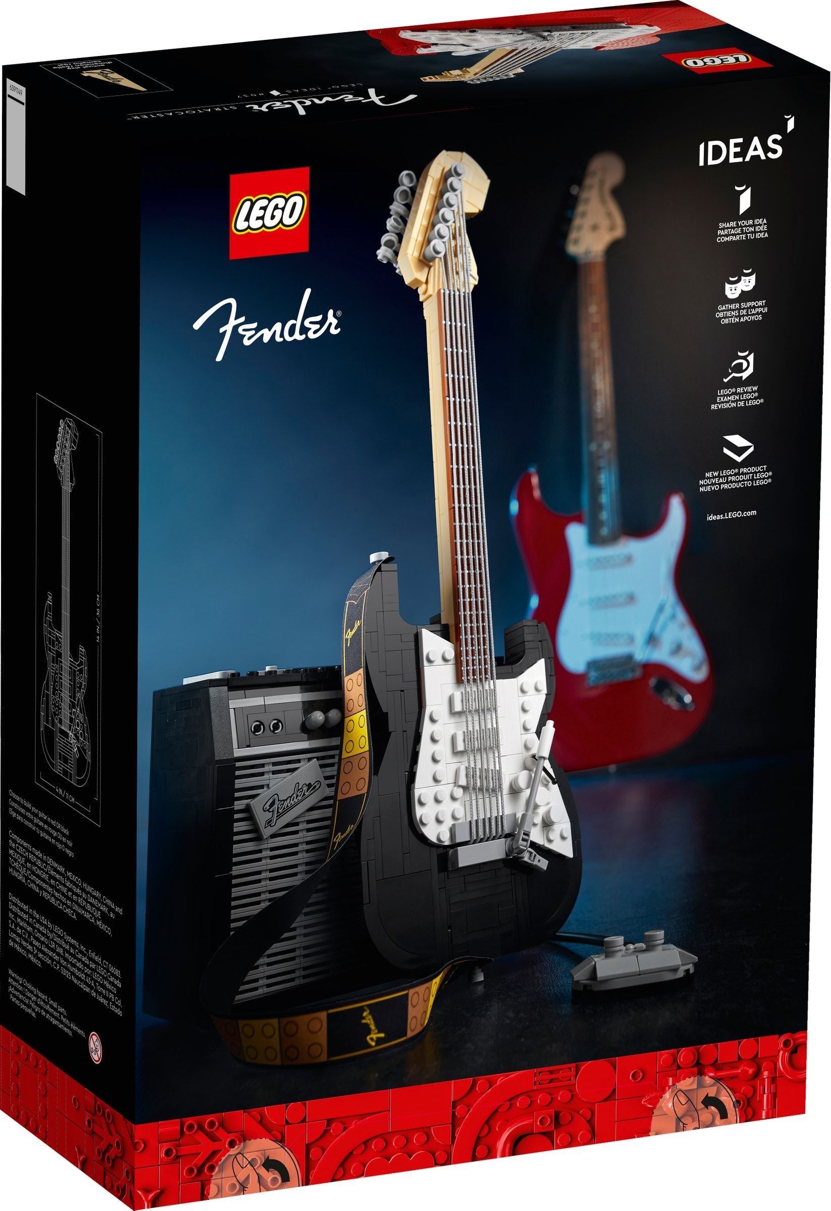 LEGO Ideas Fender Stratocaster 21329