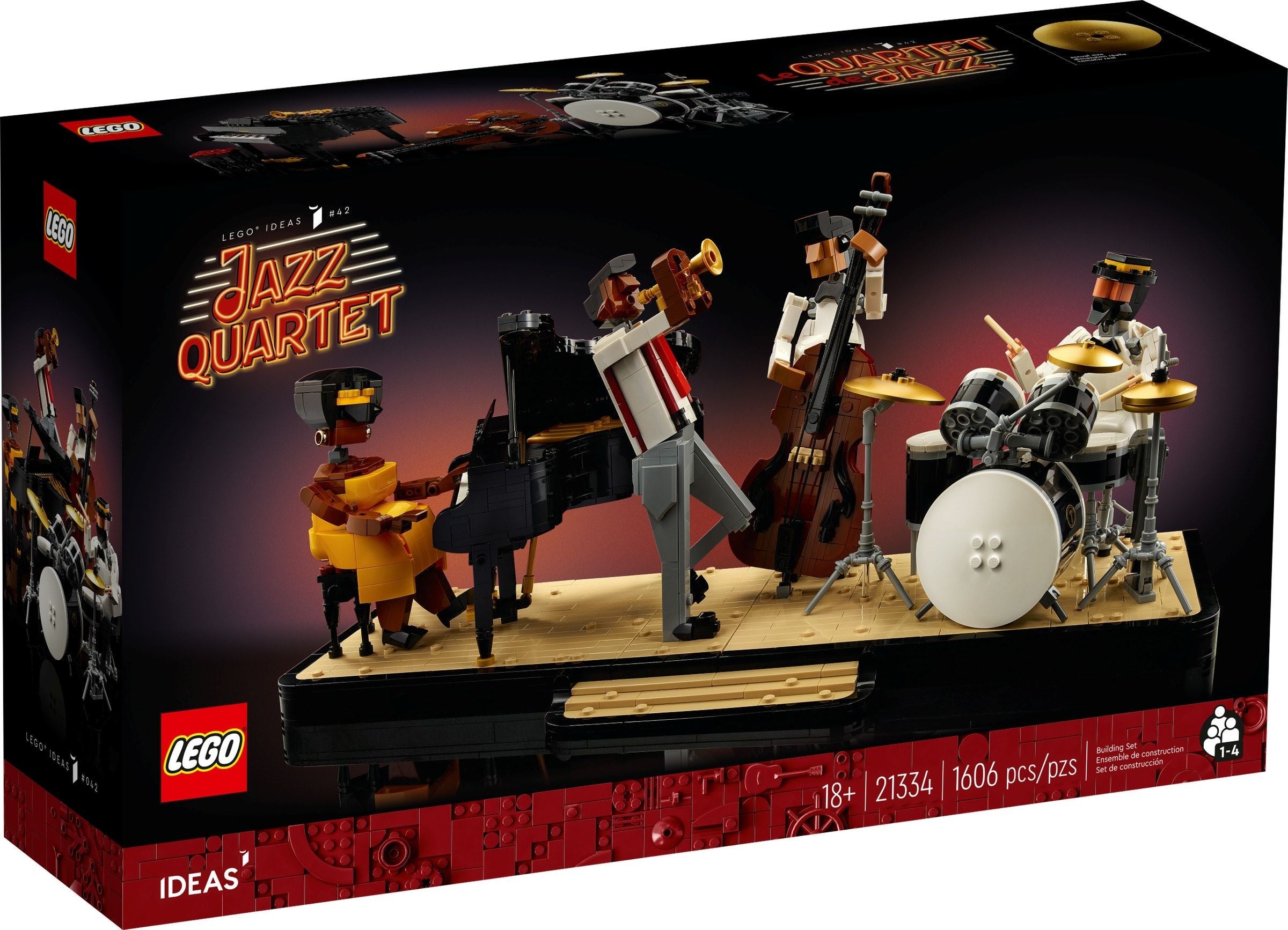 LEGO Ideas Jazz-Quartett 21334