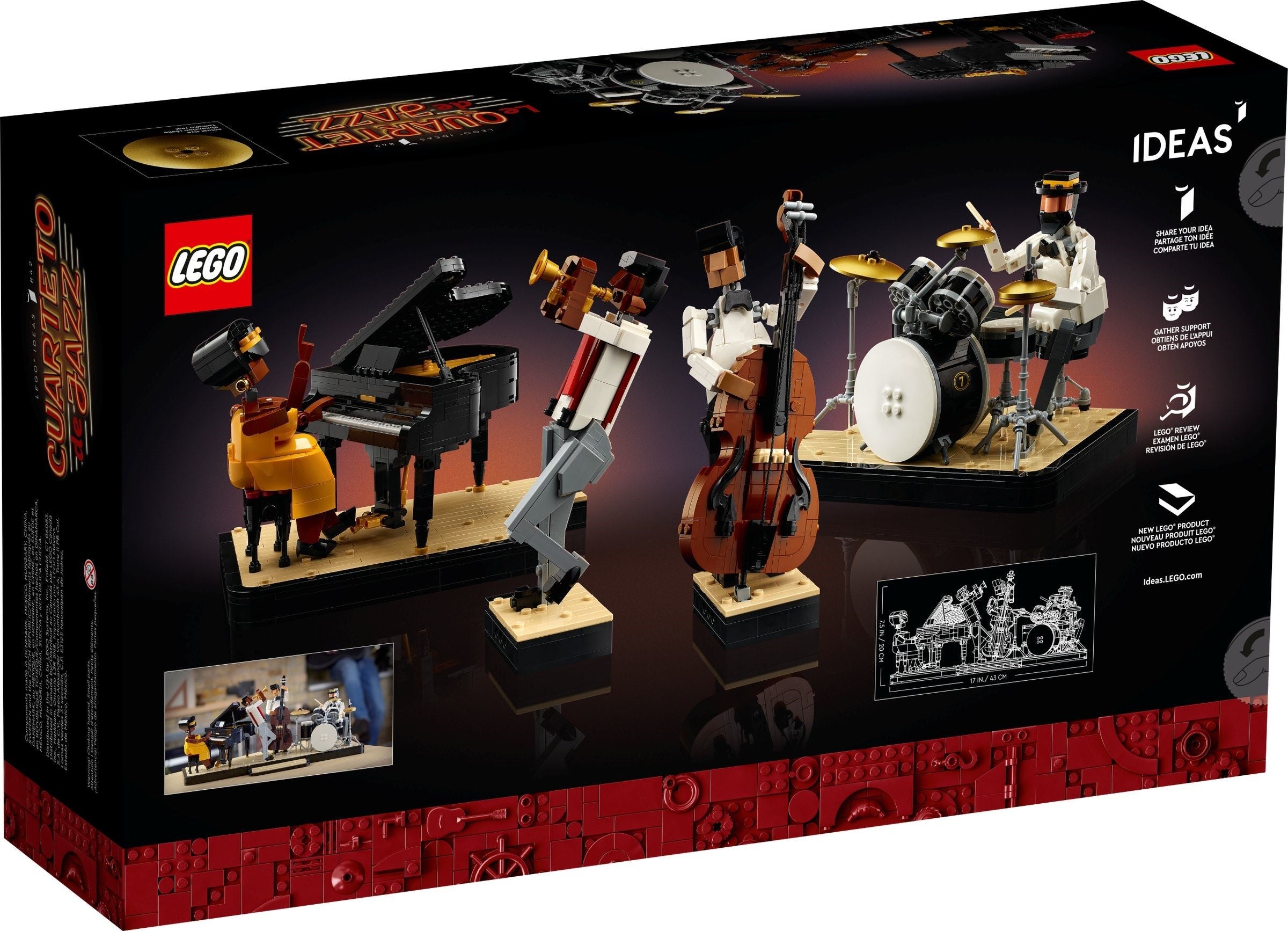 LEGO Ideas Jazz-Quartett 21334
