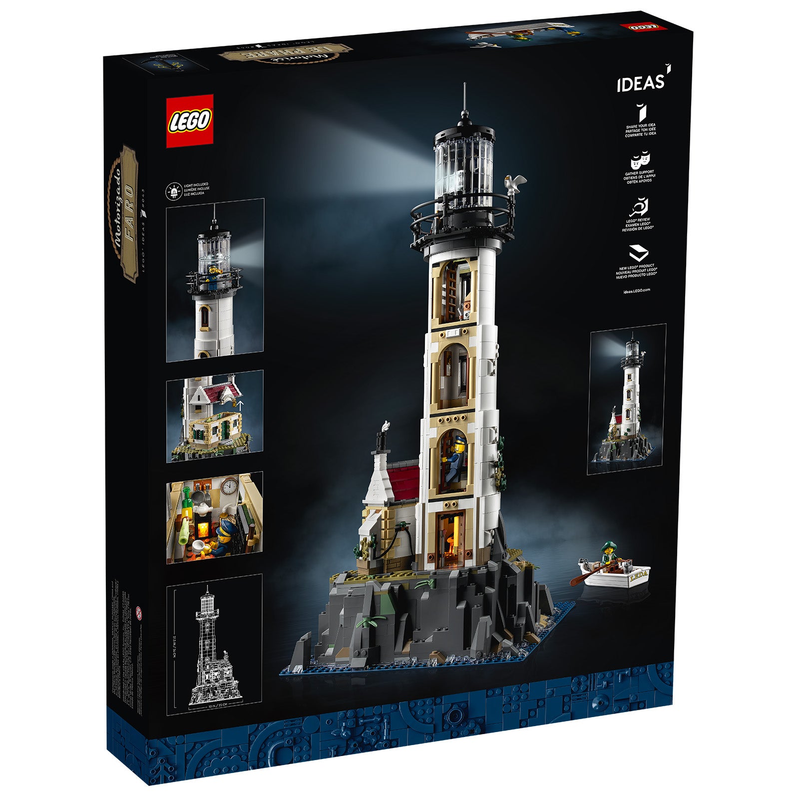 LEGO Ideas Motorisierter Leuchtturm 21335