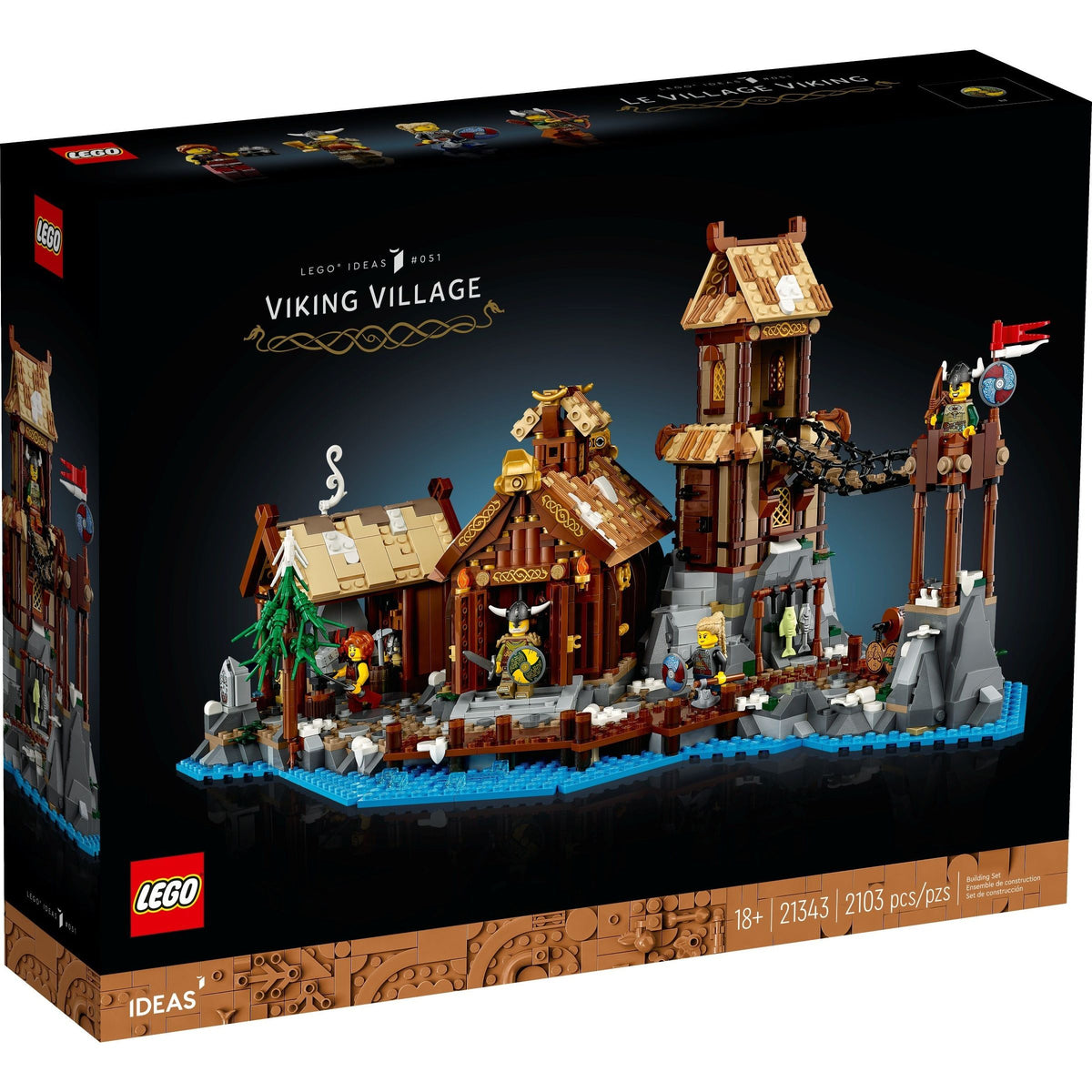 LEGO Ideas Wikingerdorf 21343