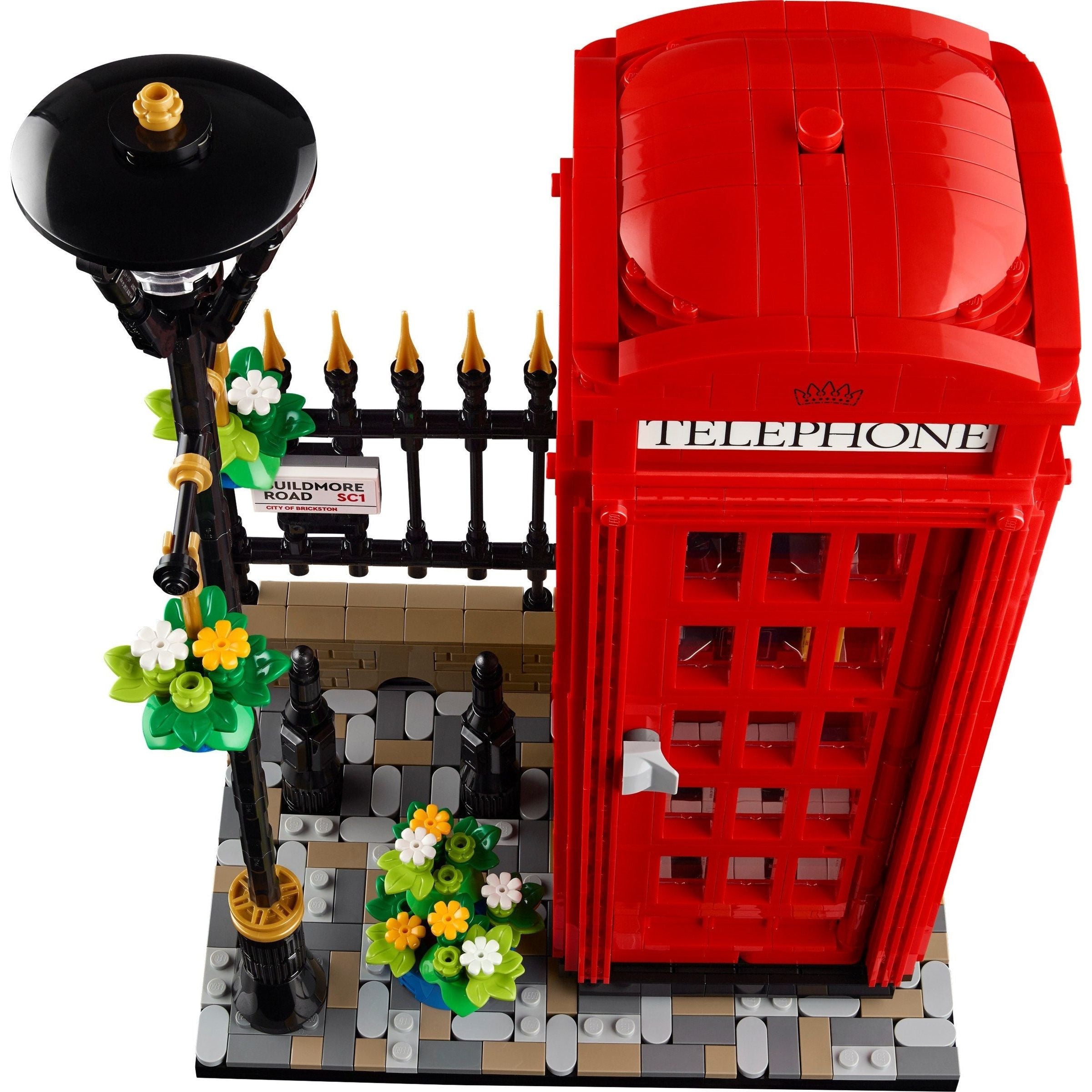 LEGO Ideas Rote Londoner Telefonzelle 21347
