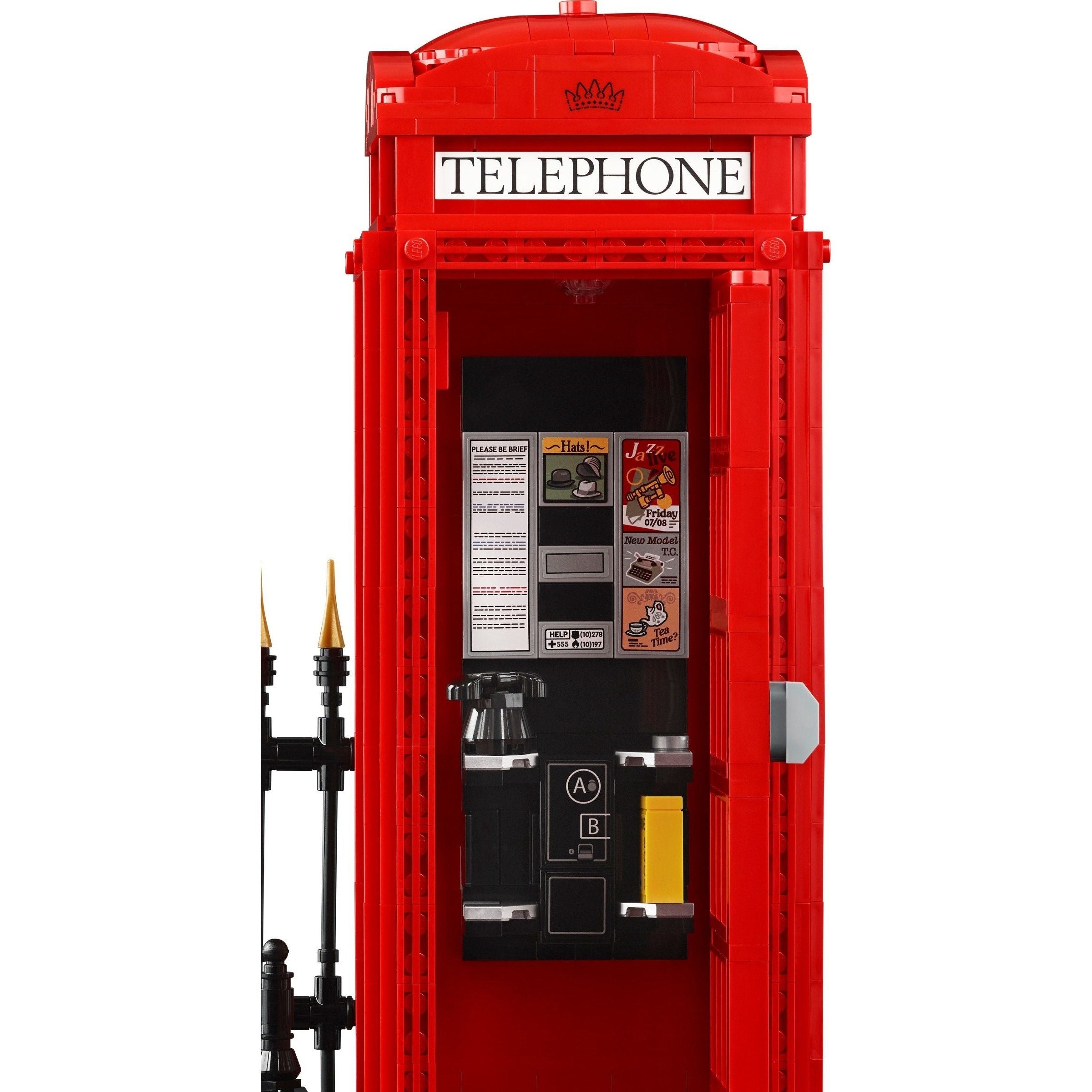 LEGO Ideas Rote Londoner Telefonzelle 21347