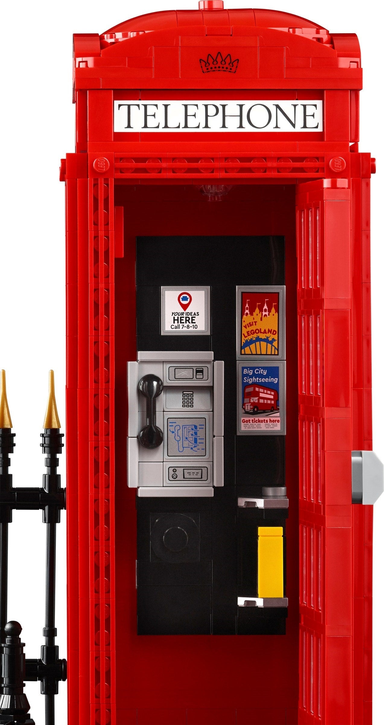 LEGO Ideas Rote Londoner Telefonzelle 21347