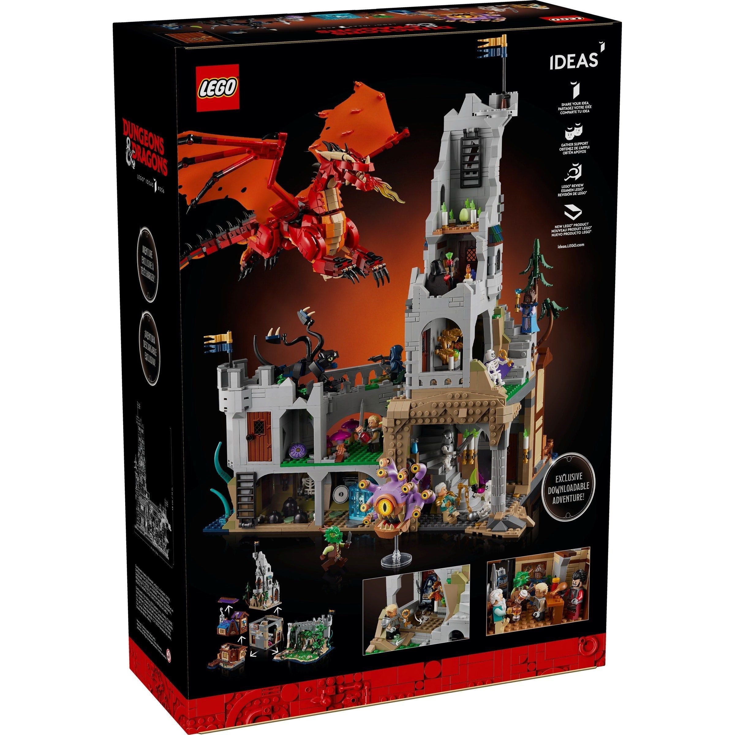 LEGO Ideas Dungeons & Dragons: Die Sage vom Roten Drachen 21348