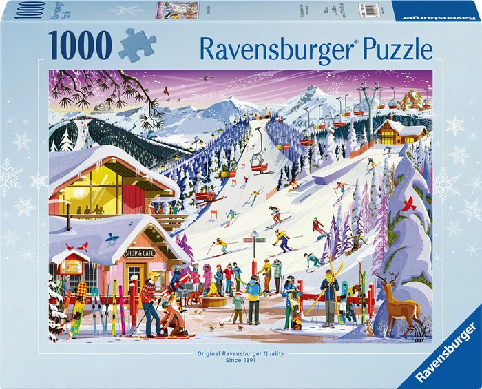 Ravensburger Puzzle Auf der Skipiste 1000 Teile