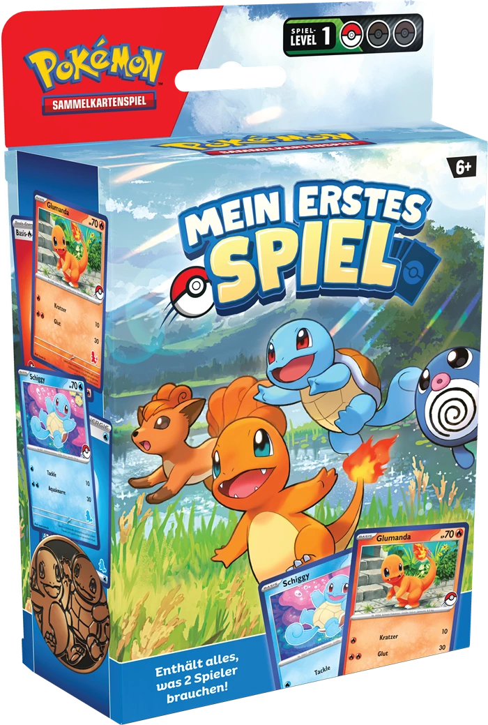 P-DE Mein erstes Spiel Schiggy & Glumanda