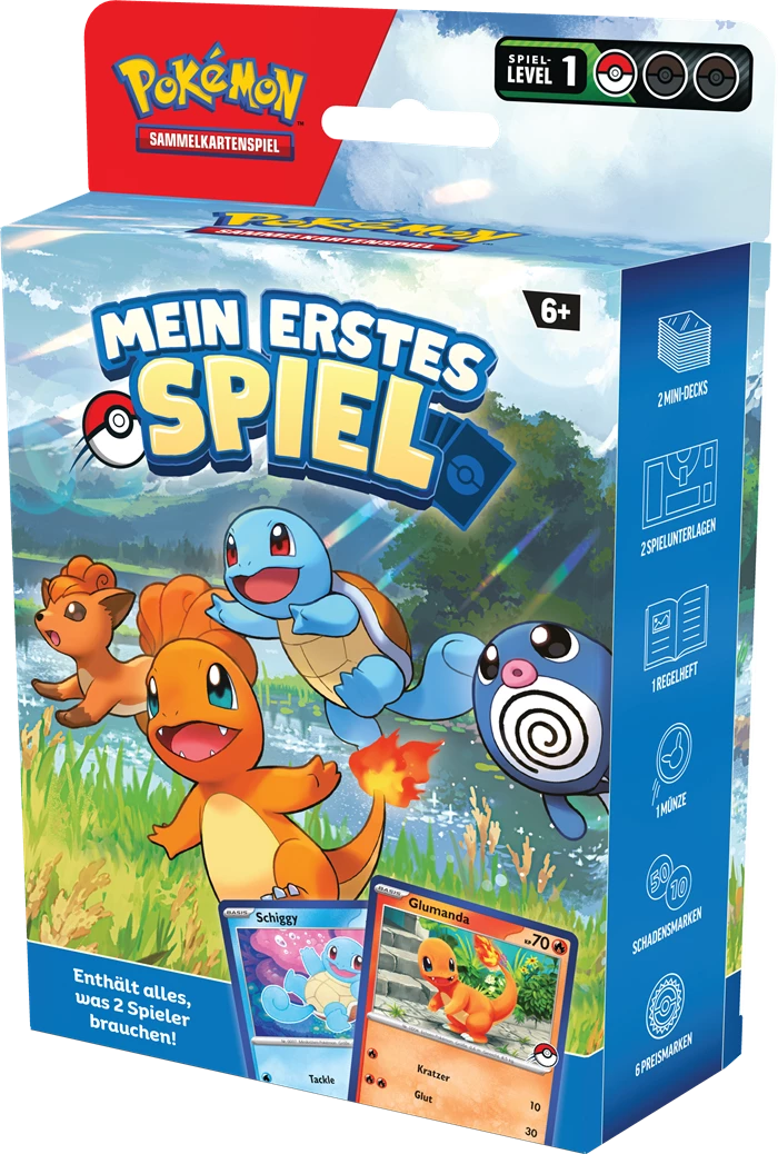 P-DE Mein erstes Spiel Schiggy & Glumanda
