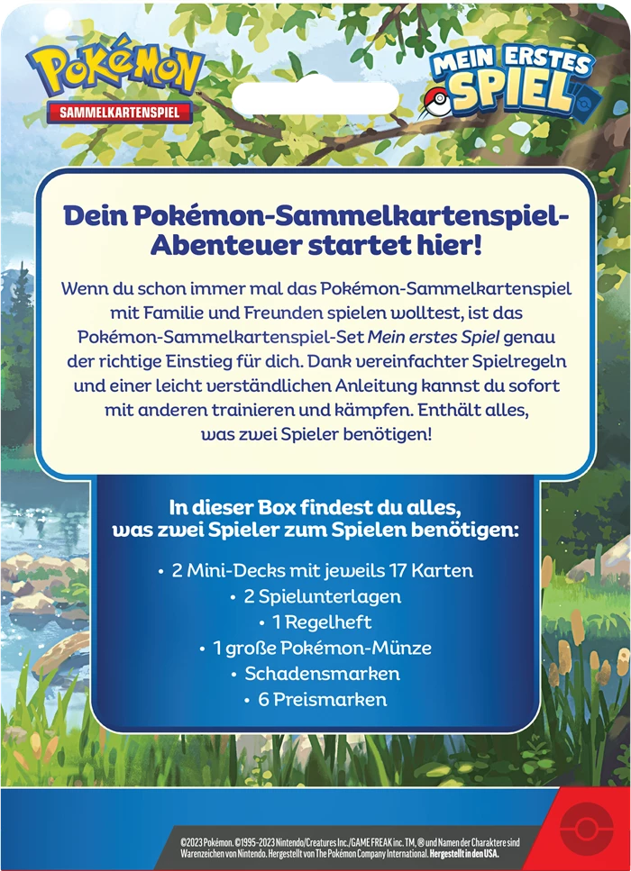 P-DE Mein erstes Spiel Schiggy & Glumanda