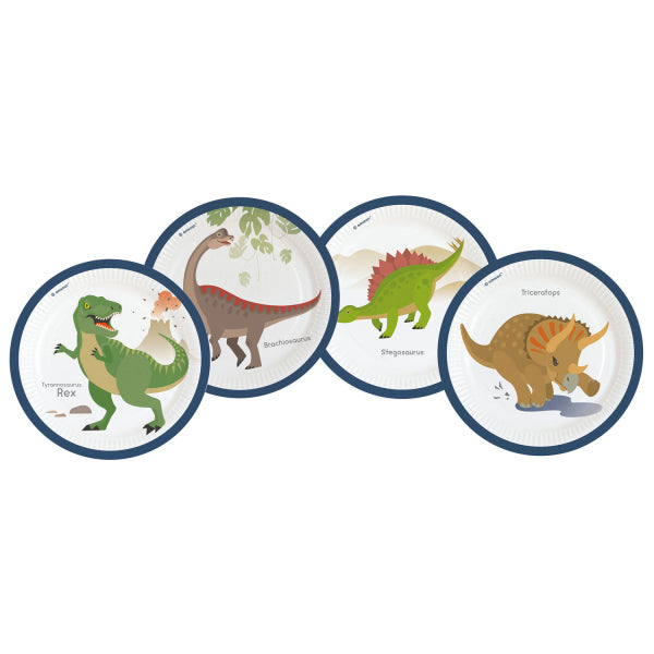 Riethmueller 8 Teller Happy Dinosaur 23cm