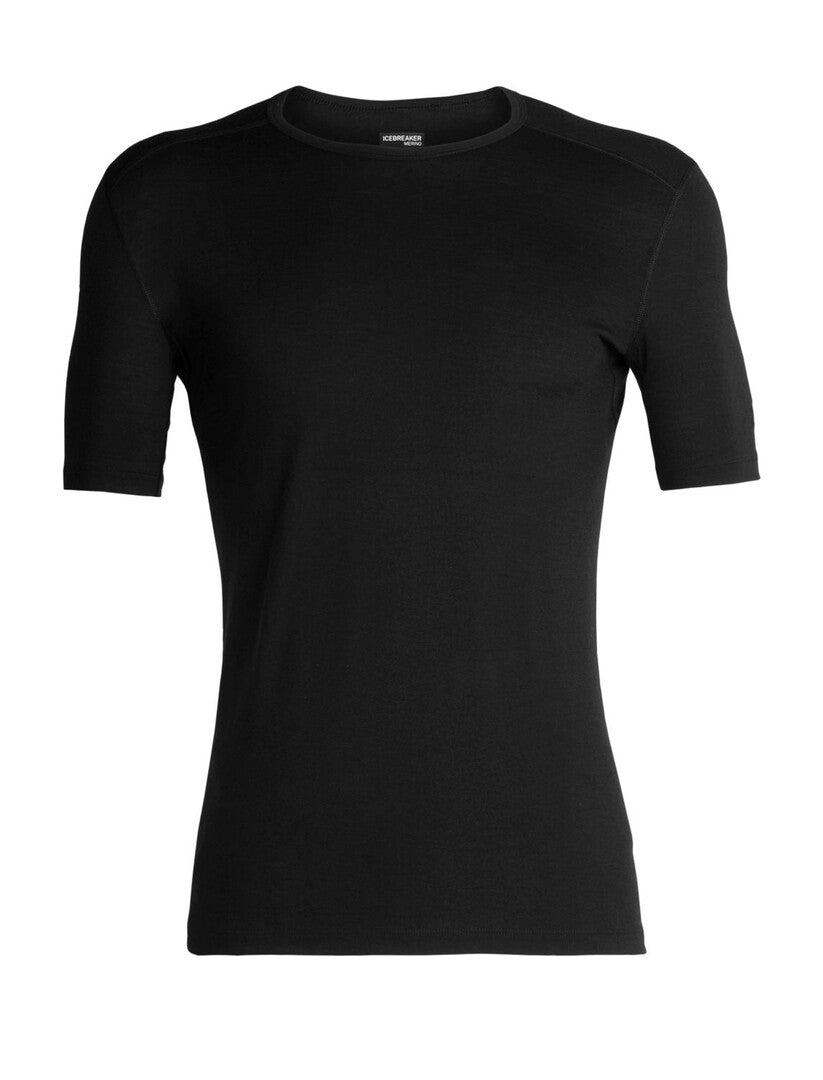 Icebreaker Men 200 Oasis SS Crewe - black XXL
