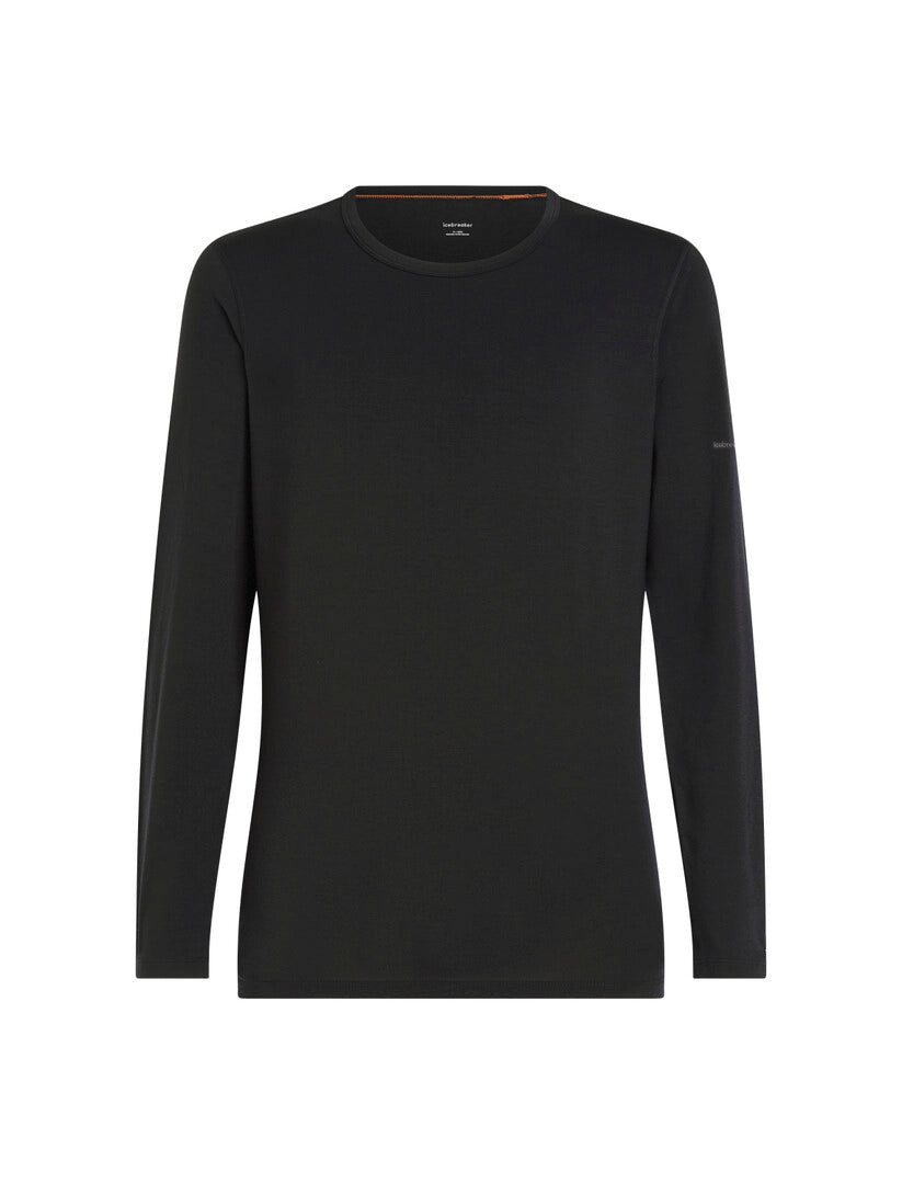 Icebreaker Men Merino Blend Core Heavyweight LS Crewe - black XL