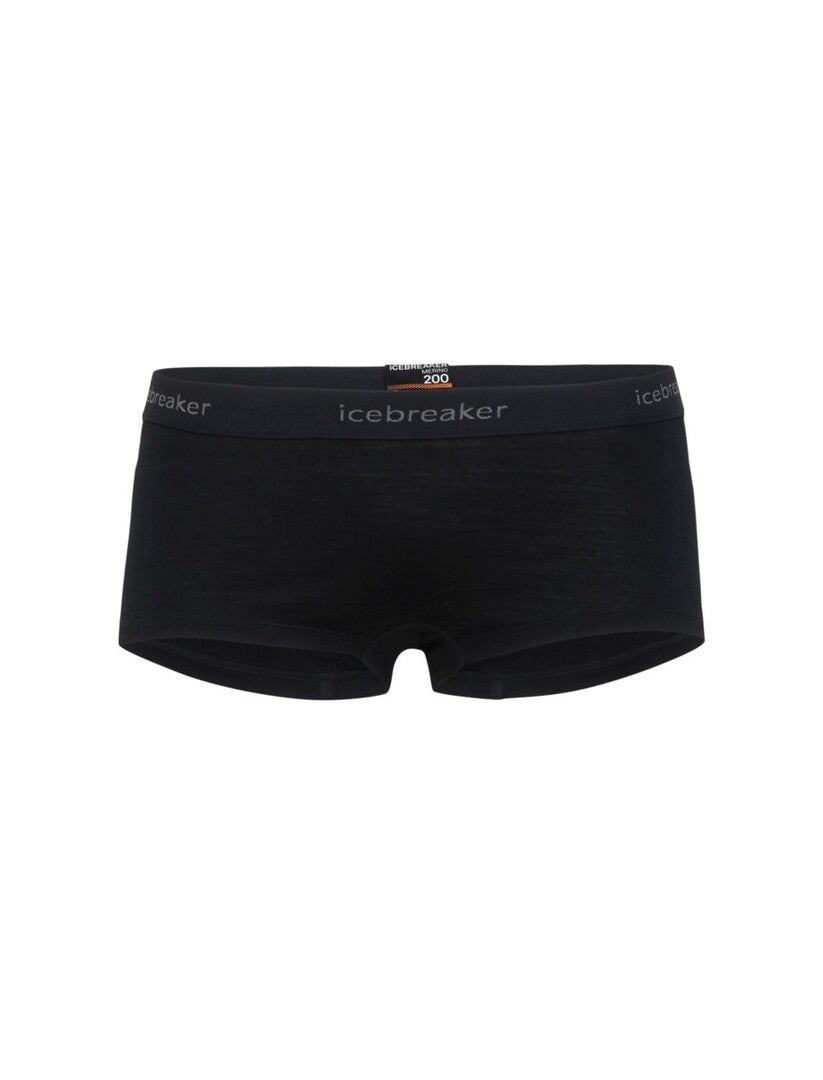 Icebreaker Women 200 Oasis Boy Shorts - black XL