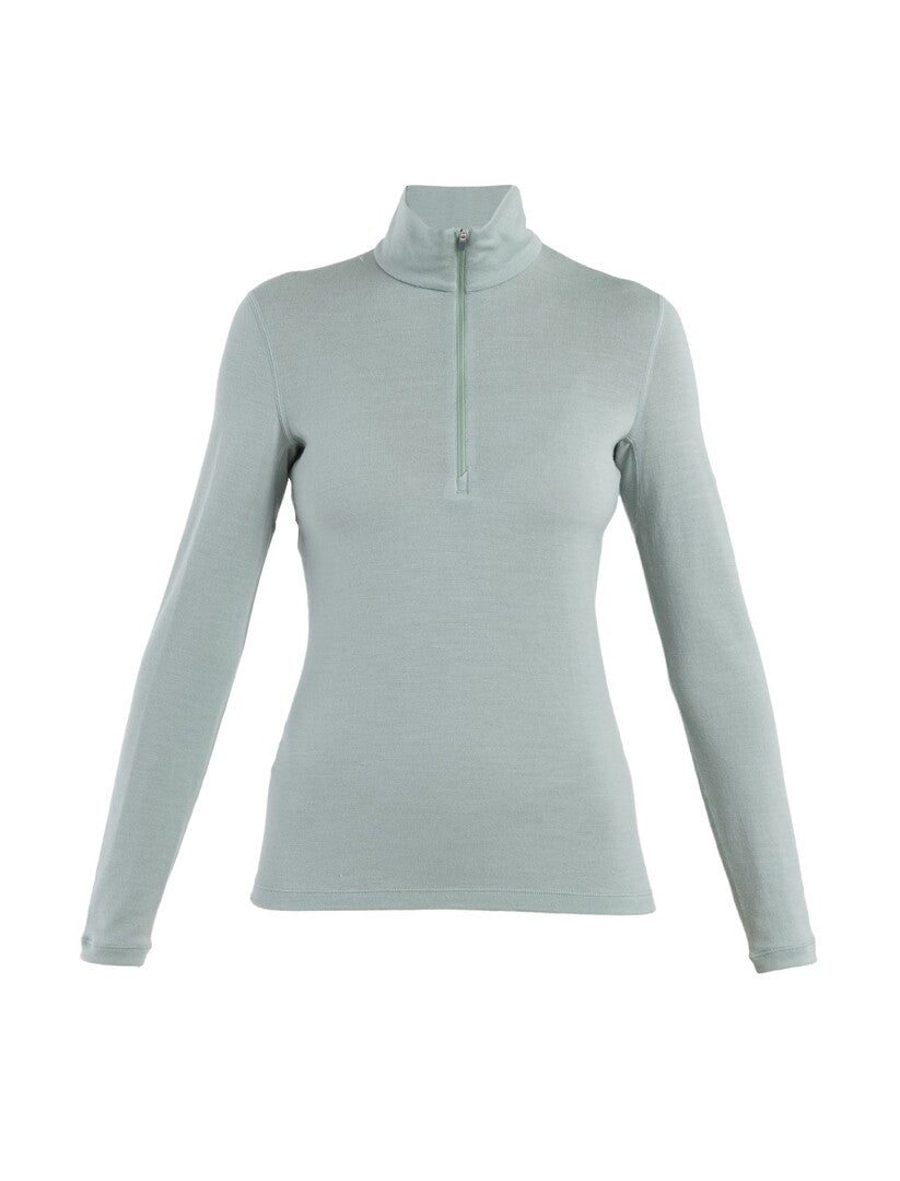Icebreaker Women Merino 260 Tech LS Half Zip - black XL