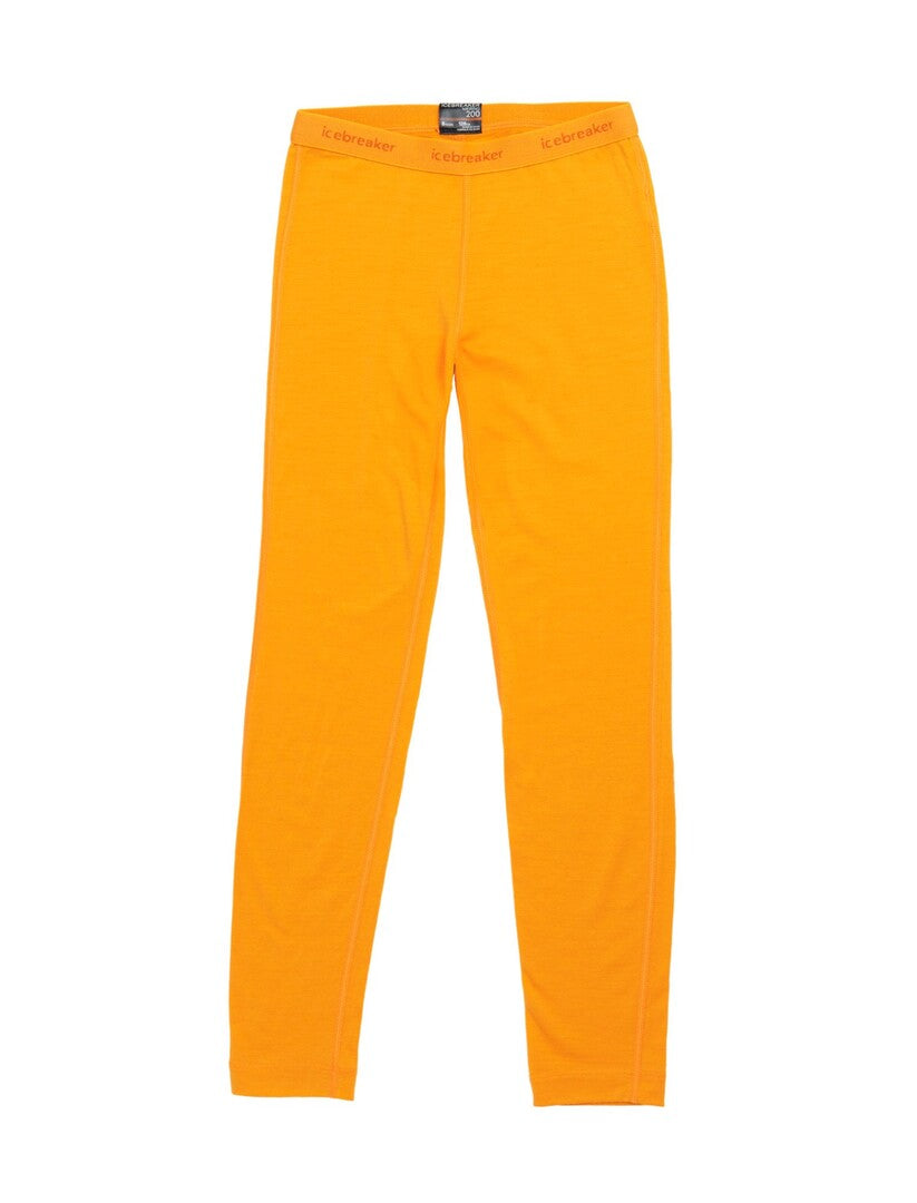 Icebreaker Kids 200 Oasis Leggings - solar 164