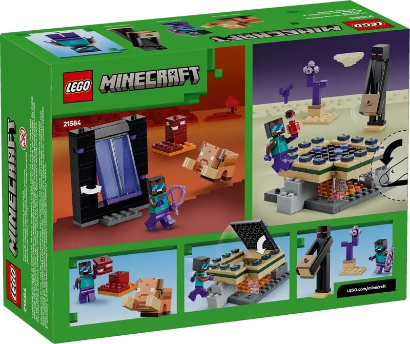 LEGO Minecraft Reise durch Nether und Endportal 21584