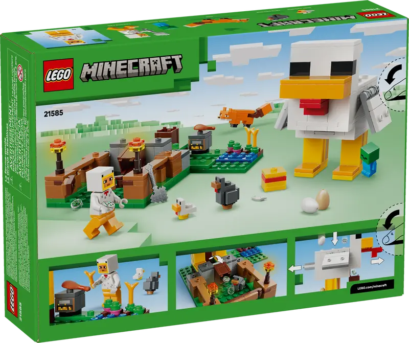 LEGO Minecraft Hühnerfarm 21585