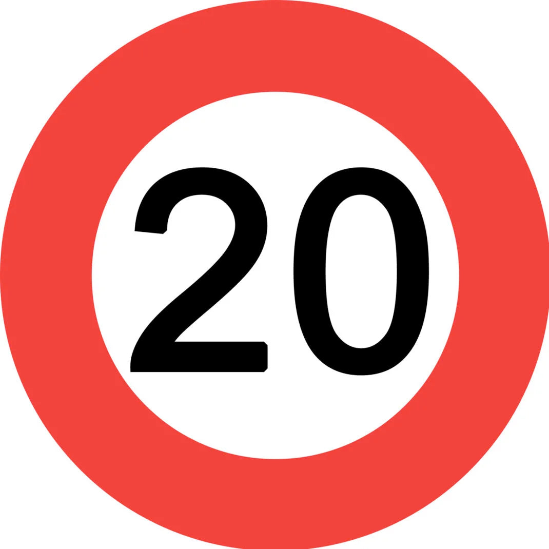 Trendcompany Verkehrstafel 20