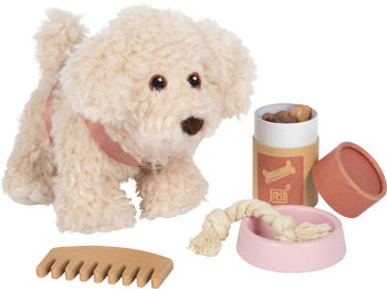 small foot Hund mit Tasche und Pflege-Set