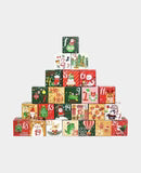 I AM CREATIVE DIY Adventskalender zum Befüllen Weihnachts Kalender Boxen, 24er Set